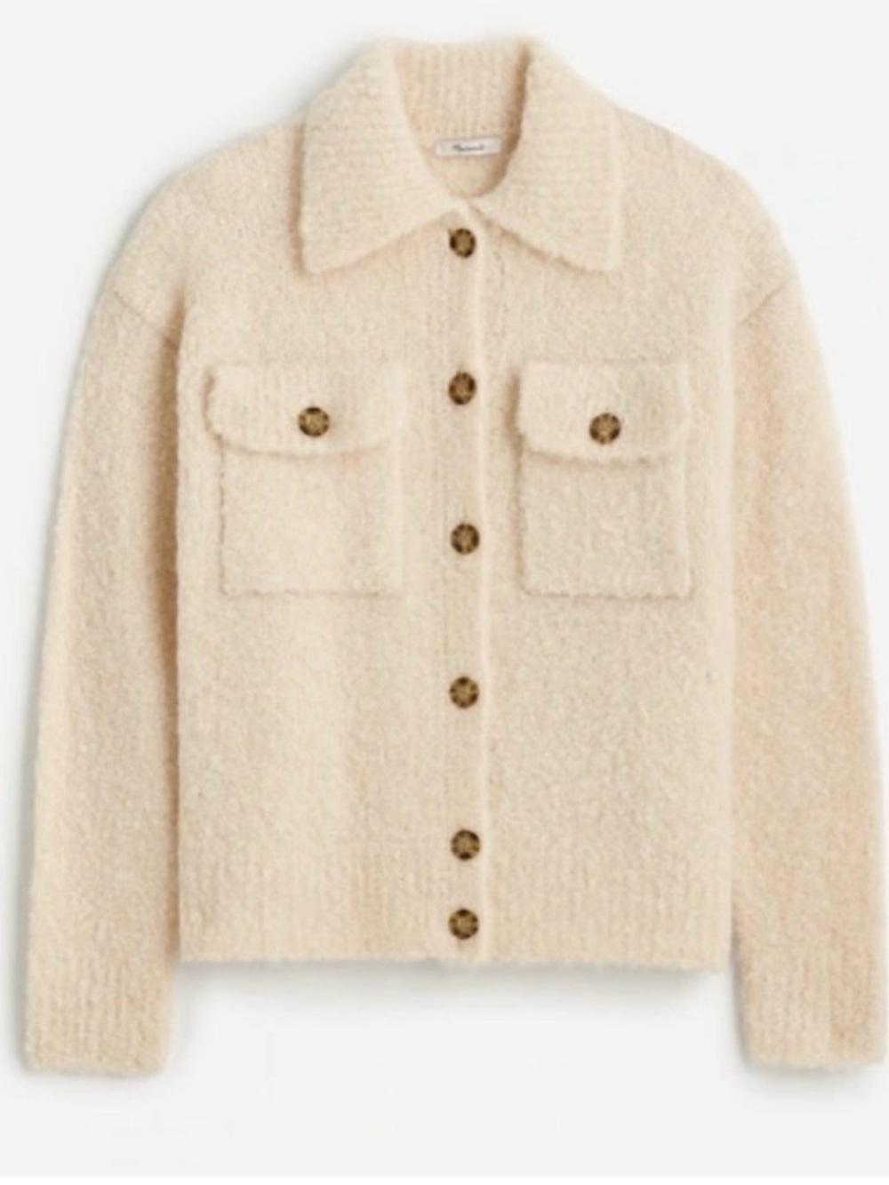 Madewell Jill Boucle Sweater
Jacket Cardigan NWOT